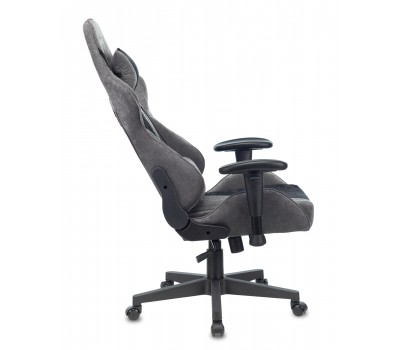 Кресло игровое Zombie VIKING X Fabric серый/черный с подголов. крестовина пластик Кресло игровое Zombie VIKING X Fabric серый/черный с подголов. крестовина пластик