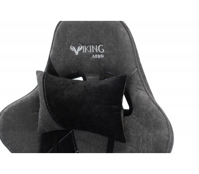 Кресло игровое Zombie VIKING X Fabric серый/черный с подголов. крестовина пластик Кресло игровое Zombie VIKING X Fabric серый/черный с подголов. крестовина пластик