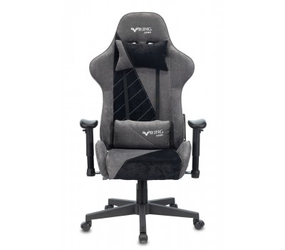 Кресло игровое Zombie VIKING X Fabric серый/черный с подголов. крестовина пластик Кресло игровое Zombie VIKING X Fabric серый/черный с подголов. крестовина пластик