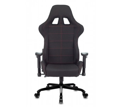 Кресло игровое Zombie 771N черный с подголов. крестовина металл черный