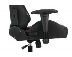 Кресло игровое Zombie 771N черный с подголов. крестовина металл черный-foto10