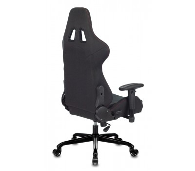 Кресло игровое Zombie 771N черный с подголов. крестовина металл черный