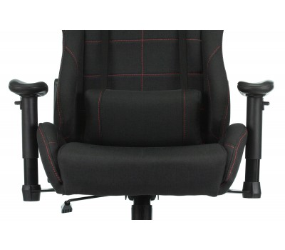 Кресло игровое Zombie 771N черный с подголов. крестовина металл черный