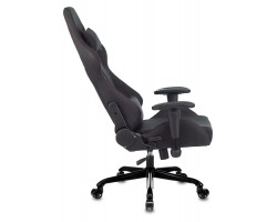 Кресло игровое Zombie 771N черный с подголов. крестовина металл черный-foto5