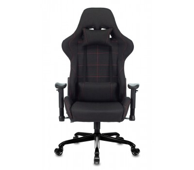 Кресло игровое Zombie 771N черный с подголов. крестовина металл черный