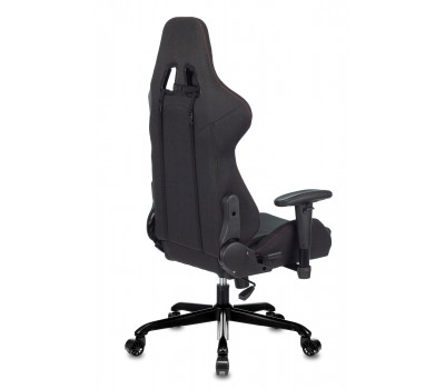 Кресло игровое Zombie 771N черный с подголов. крестовина металл черный