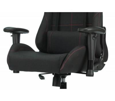 Кресло игровое Zombie 771N черный с подголов. крестовина металл черный