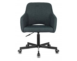 Кресло Бюрократ CH-380M синий шторм 38-416 крестовина металл-foto2