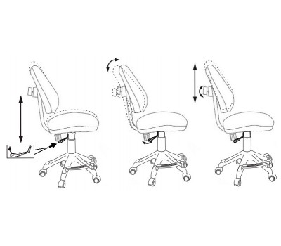 Кресло детское Бюрократ KD-4-F зеленый карандаши крестовина пластик подст.для ног Кресло детское Бюрократ KD-4-F зеленый карандаши крестовина пластик подст.для ног