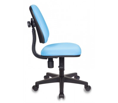 Кресло детское Бюрократ KD-4 голубой TW-55 крестовина пластик