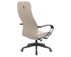 Кресло руководителя Бюрократ CH-608Fabric песочный Light-21 крестовина пластик-foto4