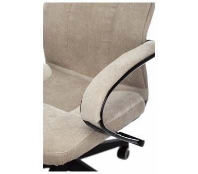 Кресло руководителя Бюрократ CH-608Fabric песочный Light-21 крестовина пластик