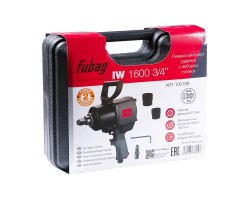 FUBAG Пневмогайковерт ударный IW1600 3/4" с  набором головок в кейсе-foto2