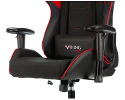Кресло игровое Zombie VIKING 4 AERO белый/синий/красный текстиль/эко.кожа с подголов. крестовина пластик-foto9