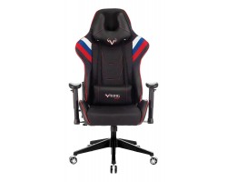 Кресло игровое Zombie VIKING 4 AERO белый/синий/красный текстиль/эко.кожа с подголов. крестовина пластик-foto2