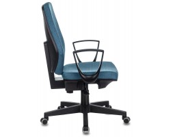 Кресло Бюрократ CH-545 синий 38-415 крестовина пластик-foto3