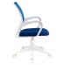 Кресло Бюрократ CH-W695NLT темно-синий TW-05N TW-10N сетка/ткань крестовина пластик пластик белый