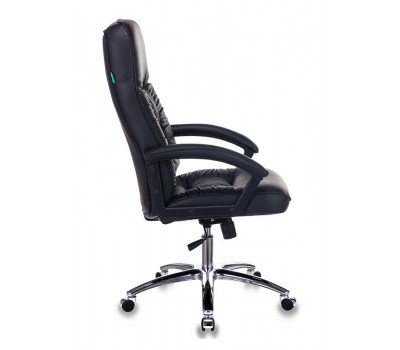 Кресло руководителя Бюрократ T-9908AXSN-AB черный кожа крестовина металл хром