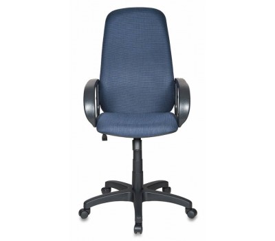 Кресло руководителя Бюрократ Ch-808AXSN черный/синий 12-191 крестовина пластик