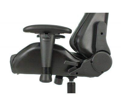 Кресло игровое Zombie A4 черный эко.кожа с подголов. крестовина пластик