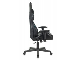 Кресло игровое Zombie A4 черный эко.кожа с подголов. крестовина пластик-foto3