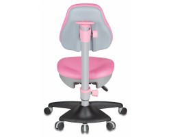 Кресло детское Бюрократ KD-2 розовый TW-13A крестовина пластик-foto4