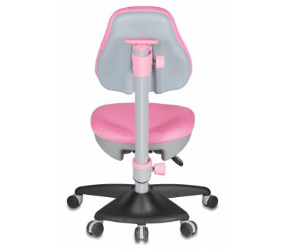 Кресло детское Бюрократ KD-2 розовый TW-13A крестовина пластик