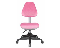 Кресло детское Бюрократ KD-2 розовый TW-13A крестовина пластик-foto2