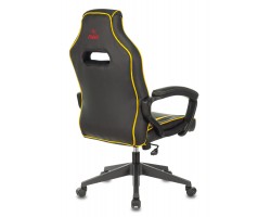 Кресло игровое Zombie A3 черный/желтый эко.кожа крестовина пластик-foto4