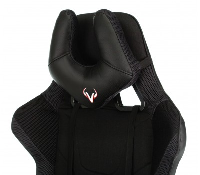 Кресло игровое Zombie VIKING 4 AERO Edition черный текстиль/эко.кожа с подголов. крестовина пластик