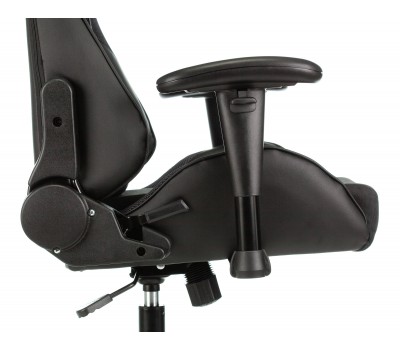 Кресло игровое Zombie VIKING 4 AERO Edition черный текстиль/эко.кожа с подголов. крестовина пластик