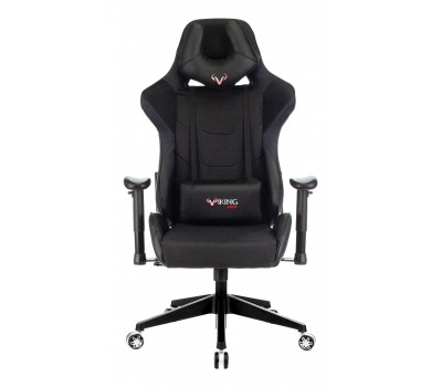 Кресло игровое Zombie VIKING 4 AERO Edition черный текстиль/эко.кожа с подголов. крестовина пластик