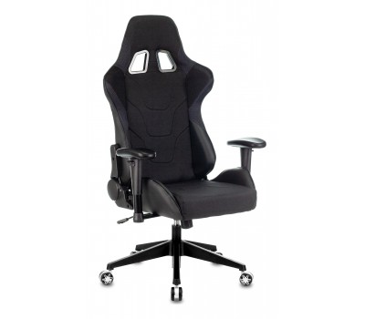 Кресло игровое Zombie VIKING 4 AERO Edition черный текстиль/эко.кожа с подголов. крестовина пластик