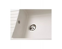 Кухонная мойка ROYS 1B1D WHITE ALABASTER KUPPERSBERG-foto3