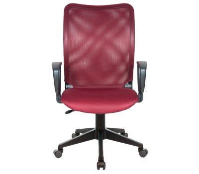 Кресло Бюрократ CH-599AXSN темно-бордовый TW-06N сиденье темно-бордовый TW-13N крестовина пластик