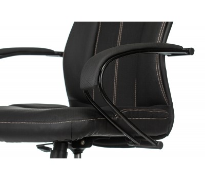 Кресло руководителя Бюрократ CH-608/ECO черный эко.кожа крестовина пластик