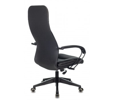 Кресло руководителя Бюрократ CH-608/ECO черный эко.кожа крестовина пластик