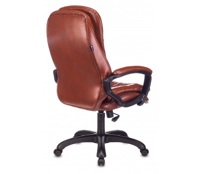 Кресло руководителя Бюрократ T-9950LT коричневый Boroko-37 эко.кожа крестовина пластик