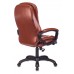 Кресло руководителя Бюрократ T-9950LT коричневый Boroko-37 эко.кожа крестовина пластик