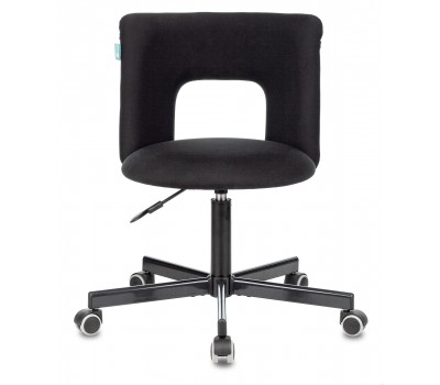 Кресло Бюрократ KF-1M черный 26-28 крестовина металл черный