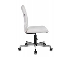 Кресло Бюрократ CH-330M белый Lincoln 100 эко.кожа крестовина металл хром-foto3