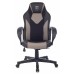 Кресло игровое Zombie GAME 17 черный/серый текстиль/эко.кожа крестовина пластик