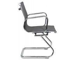 Кресло Бюрократ CH-993-Low-V черный M01 сетка низк.спин. полозья металл хром-foto3