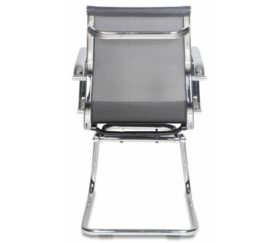 Кресло Бюрократ CH-993-Low-V черный M01 сетка низк.спин. полозья металл хром