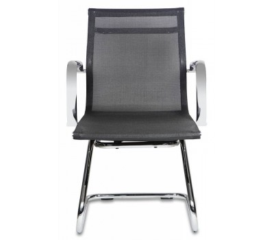 Кресло Бюрократ CH-993-Low-V черный M01 сетка низк.спин. полозья металл хром