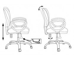 Кресло Бюрократ Ch-626AXSL черный 10-11 крестовина металл хром-foto5