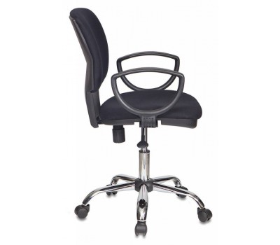 Кресло Бюрократ Ch-626AXSL черный 10-11 крестовина металл хром