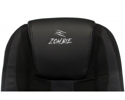 Кресло игровое Zombie 9 черный/серый текстиль/эко.кожа крестовина пластик-foto7