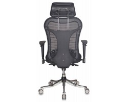 Кресло руководителя Бюрократ Ch-999ASX черный сиденье черный TW-11 сетка/ткань с подголов. крестовина металл хром-foto4