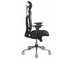 Кресло руководителя Бюрократ Ch-999ASX черный сиденье черный TW-11 сетка/ткань с подголов. крестовина металл хром-foto3